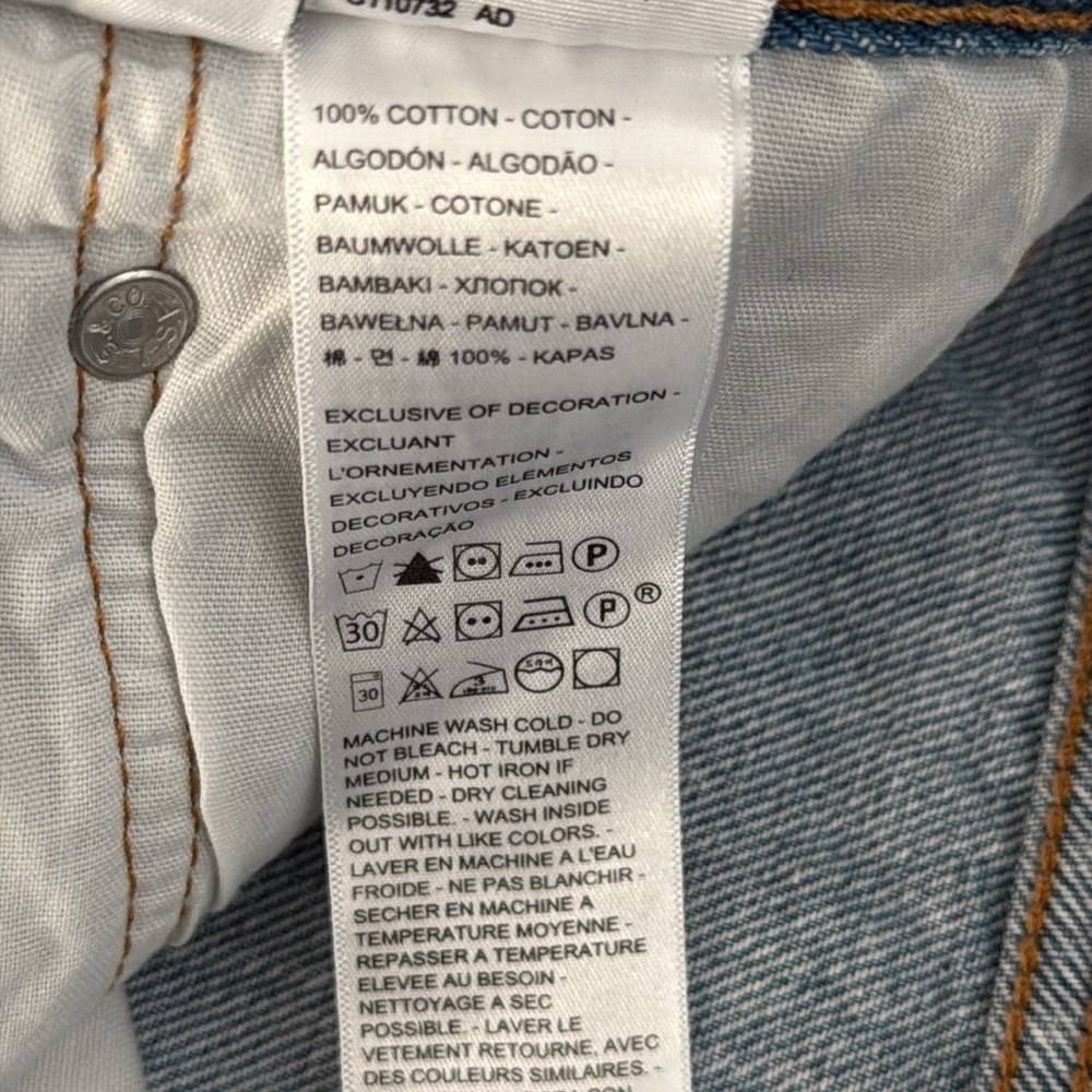 Levi's Womens Blue Jeans - Picture 6 of 8